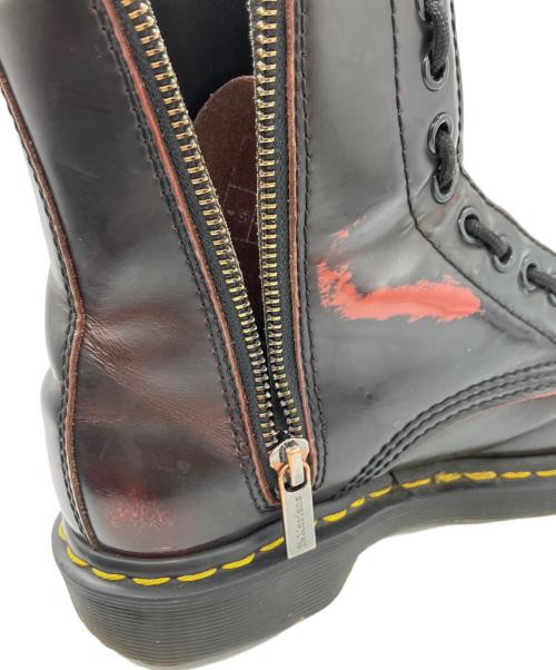 Dr.Martens（ドクターマーチン）Dr.Martens (ドクターマーチン) 1460 PASCAl FRNT ZIP レッド サイズ:37の古着・服飾アイテム