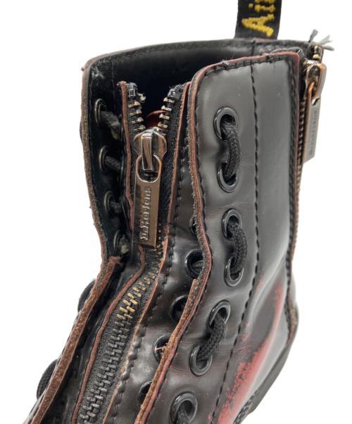 Dr.Martens（ドクターマーチン）Dr.Martens (ドクターマーチン) 1460 PASCAl FRNT ZIP レッド サイズ:37の古着・服飾アイテム