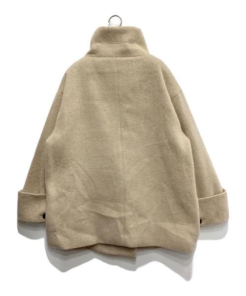 Firsthand（ファーストハンド）Firsthand (ファーストハンド) リサイクルシャギースタンドカラーコート ベージュ サイズ:FREEの古着・服飾アイテム