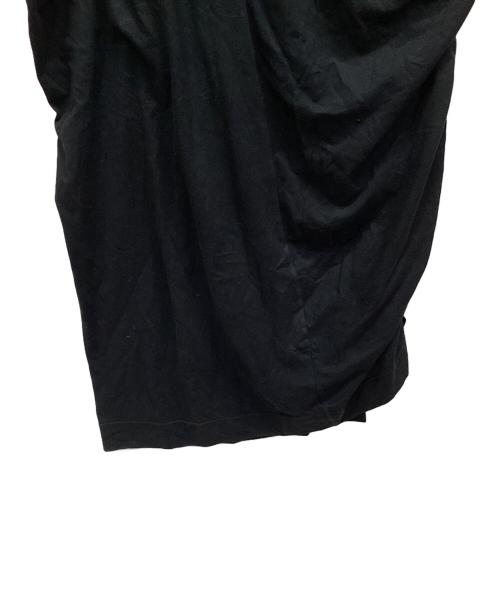 Vivienne Westwood RED LABEL（ヴィヴィアンウエストウッドレッドレーベル）Vivienne Westwood RED LABEL (ヴィヴィアンウエストウッドレッドレーベル) サイドギャザーカットソー ブラック サイズ:2の古着・服飾アイテム