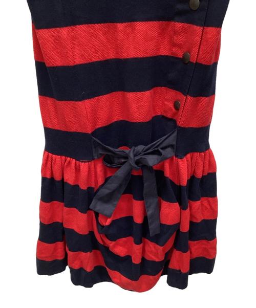 Vivienne Westwood RED LABEL（ヴィヴィアンウエストウッドレッドレーベル）Vivienne Westwood RED LABEL (ヴィヴィアンウエストウッドレッドレーベル) ノースリーブワンピース レッド サイズ:2の古着・服飾アイテム