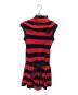 Vivienne Westwood RED LABEL（ヴィヴィアンウエストウッドレッドレーベル）の古着「ノースリーブワンピース」｜レッド