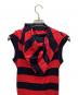 中古・古着 Vivienne Westwood RED LABEL (ヴィヴィアンウエストウッドレッドレーベル) ノースリーブワンピース レッド サイズ:2：11000円