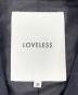 中古・古着 LOVELESS (ラブレス) ポプリンショートジレ ネイビー サイズ:36：6000円