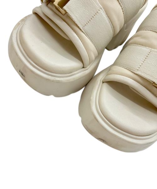 BOTTEGA VENETA（ボッテガベネタ）BOTTEGA VENETA (ボッテガベネタ) ダブルベルトサンダル サイズ:37の古着・服飾アイテム