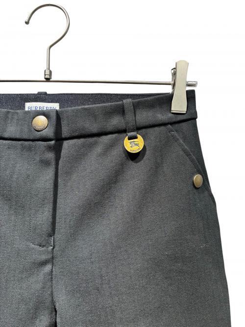 BURBERRY（バーバリー）BURBERRY (バーバリー) ヘリンボーンストレッチコットンジョッパーパンツ ブラック サイズ:UK10の古着・服飾アイテム