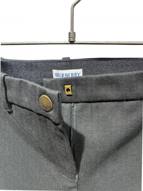 BURBERRY（バーバリー）BURBERRY (バーバリー) ヘリンボーンストレッチコットンジョッパーパンツ ブラック サイズ:UK10の古着・服飾アイテム