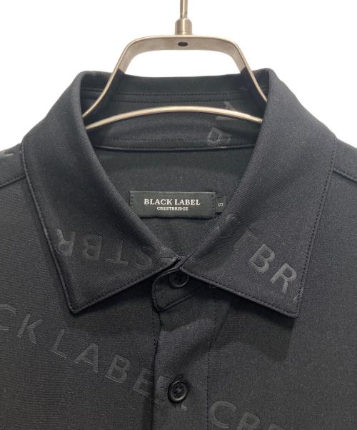 BLACK LABEL CRESTBRIDGE（ブラックレーベル クレストブリッジ）BLACK LABEL CRESTBRIDGE (ブラックレーベル クレストブリッジ) 半袖シャツ ブラック サイズ:Sの古着・服飾アイテム