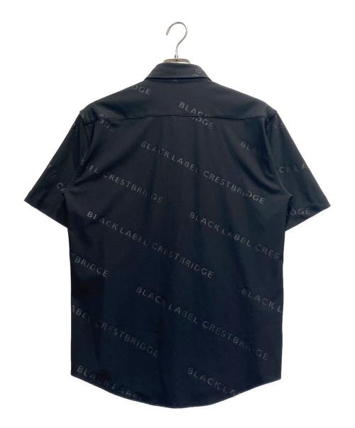 BLACK LABEL CRESTBRIDGE（ブラックレーベル クレストブリッジ）BLACK LABEL CRESTBRIDGE (ブラックレーベル クレストブリッジ) 半袖シャツ ブラック サイズ:Sの古着・服飾アイテム