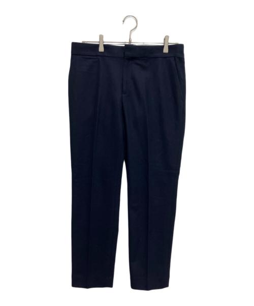 DRAWER（ドゥロワー）DRAWER (ドゥロワー) フランネルスリムパンツ ネイビー サイズ:40の古着・服飾アイテム