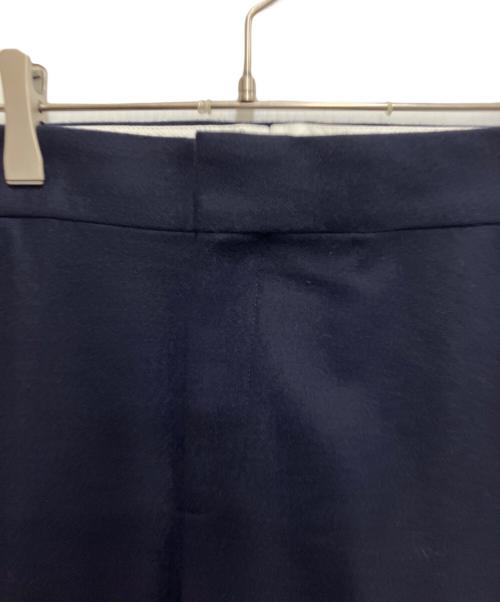 DRAWER（ドゥロワー）DRAWER (ドゥロワー) フランネルスリムパンツ ネイビー サイズ:40の古着・服飾アイテム
