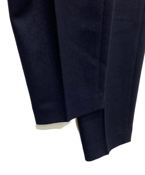 DRAWER（ドゥロワー）DRAWER (ドゥロワー) フランネルスリムパンツ ネイビー サイズ:40の古着・服飾アイテム