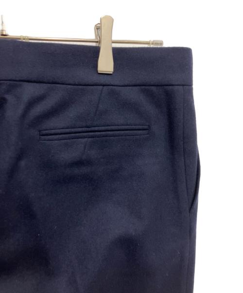 DRAWER（ドゥロワー）DRAWER (ドゥロワー) フランネルスリムパンツ ネイビー サイズ:40の古着・服飾アイテム