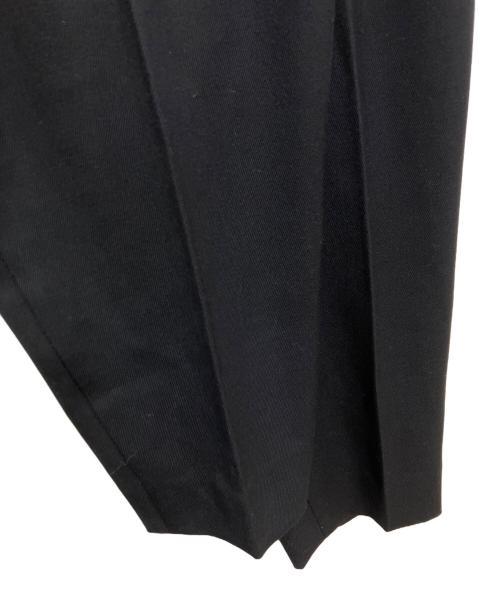 DRAWER（ドゥロワー）DRAWER (ドゥロワー) ギャバ2タックテーパードパンツ ネイビー サイズ:40の古着・服飾アイテム