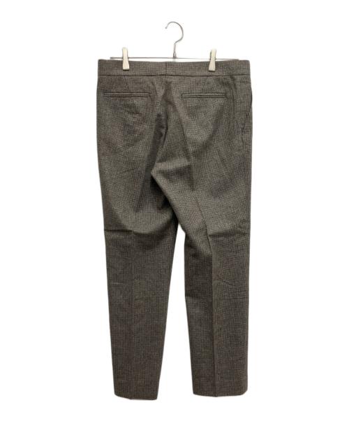 DRAWER（ドゥロワー）DRAWER (ドゥロワー) チェックスリムパンツ ベージュ サイズ:40の古着・服飾アイテム