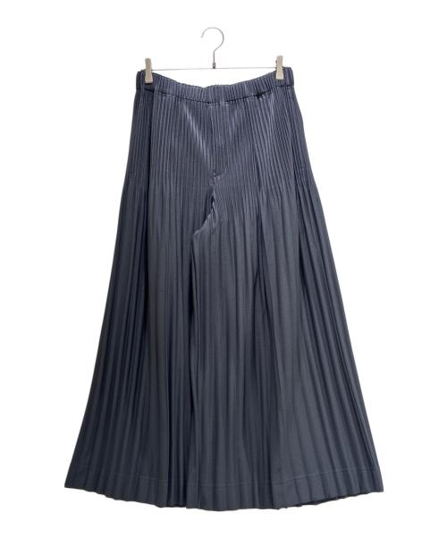 HOMME PLISSE ISSEY MIYAKE（オム プリッセ イッセイ ミヤケ）HOMME PLISSE ISSEY MIYAKE (オム プリッセ イッセイ ミヤケ) MONTHLY COLORS : DECEMBER/プリーツパンツ グレー サイズ:3の古着・服飾アイテム