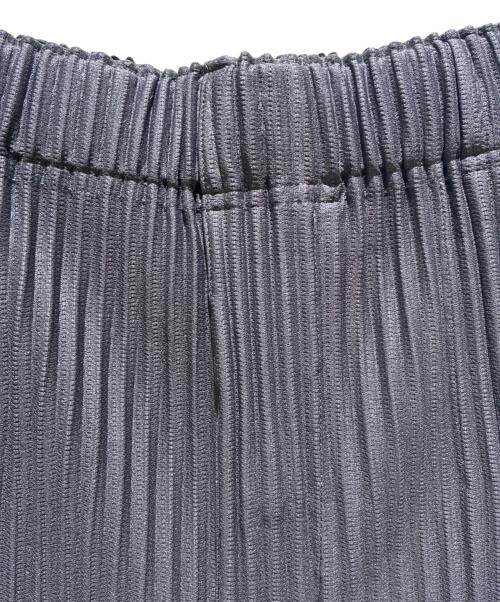 HOMME PLISSE ISSEY MIYAKE（オム プリッセ イッセイ ミヤケ）HOMME PLISSE ISSEY MIYAKE (オム プリッセ イッセイ ミヤケ) MONTHLY COLORS : DECEMBER/プリーツパンツ グレー サイズ:3の古着・服飾アイテム