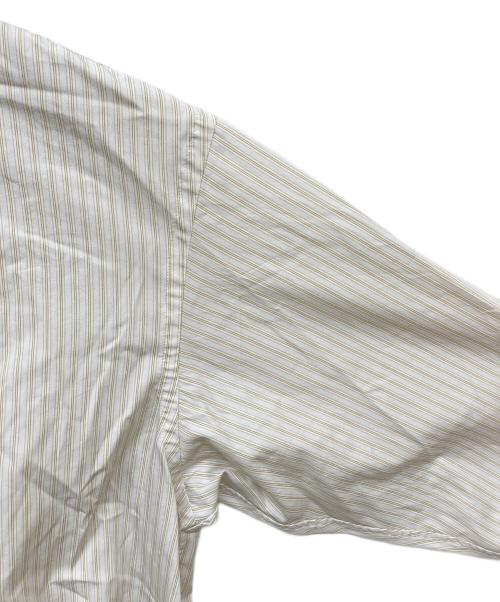DANTON（ダントン）DANTON (ダントン) SLOBE IENA (スローブ イエナ) BAND COLLAR SHIRT ベージュ サイズ:38の古着・服飾アイテム