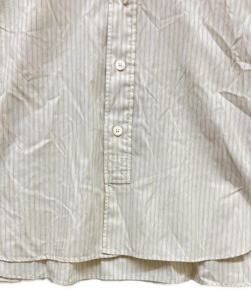 DANTON（ダントン）DANTON (ダントン) SLOBE IENA (スローブ イエナ) BAND COLLAR SHIRT ベージュ サイズ:38の古着・服飾アイテム