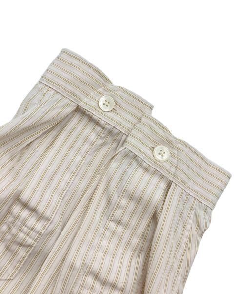 DANTON（ダントン）DANTON (ダントン) SLOBE IENA (スローブ イエナ) BAND COLLAR SHIRT ベージュ サイズ:38の古着・服飾アイテム