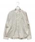 DANTON（ダントン）の古着「BAND COLLAR SHIRT」｜ベージュ