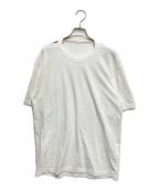 INSCRIREアンスクリア）の古着「Raffy Gauze 2-Way Tシャツ」｜ホワイト