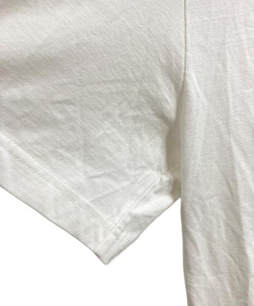 INSCRIRE（アンスクリア）INSCRIRE (アンスクリア) Raffy Gauze 2-Way Tシャツ ホワイト サイズ:Sの古着・服飾アイテム