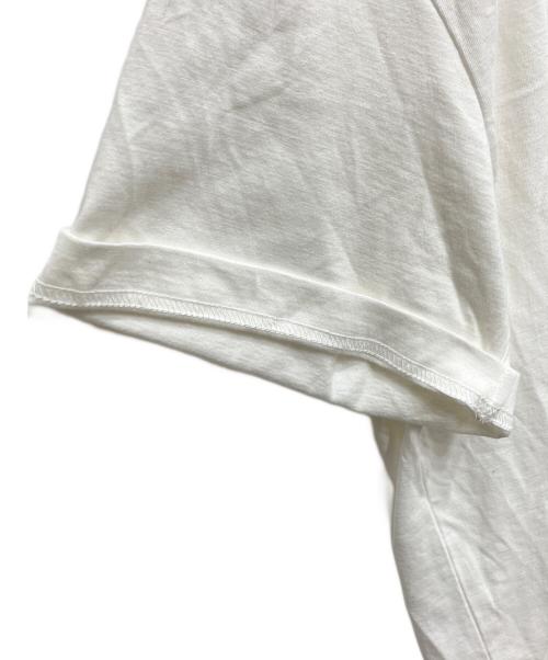 INSCRIRE（アンスクリア）INSCRIRE (アンスクリア) Raffy Gauze 2-Way Tシャツ ホワイト サイズ:Sの古着・服飾アイテム