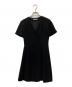 FOXEY NEWYORK（フォクシーニューヨーク）の古着「Double Breasted Tailored Dress/ダブルブレストテーラードドレス」｜ブラック
