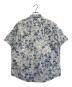 PAUL SMITH (ポールスミス) フラワープリント 半袖シャツ ホワイト×ブルー サイズ:L：5000円