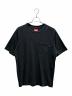SUPREME（シュプリーム）の古着「ポケットTシャツ」｜ブラック