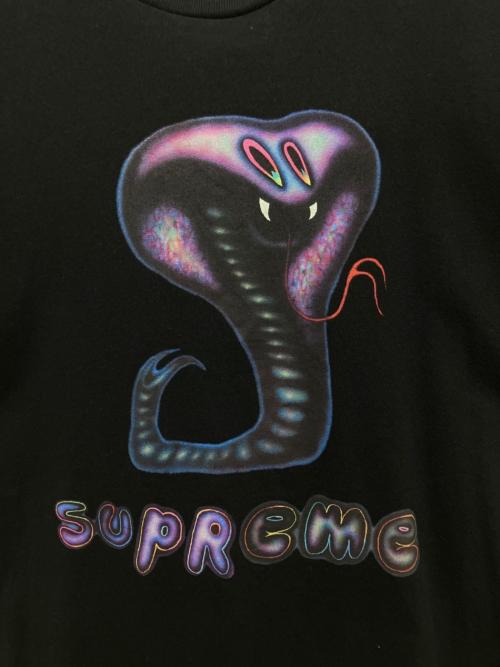 SUPREME（シュプリーム）SUPREME (シュプリーム) 21SS Snake Tee ブラック サイズ:Sの古着・服飾アイテム