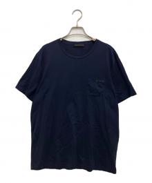 PRADA（プラダ）の古着「ポケットTシャツ」｜ネイビー