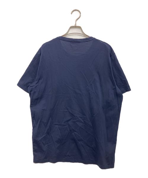 PRADA（プラダ）PRADA (プラダ) ポケットTシャツ ネイビー サイズ:XLの古着・服飾アイテム