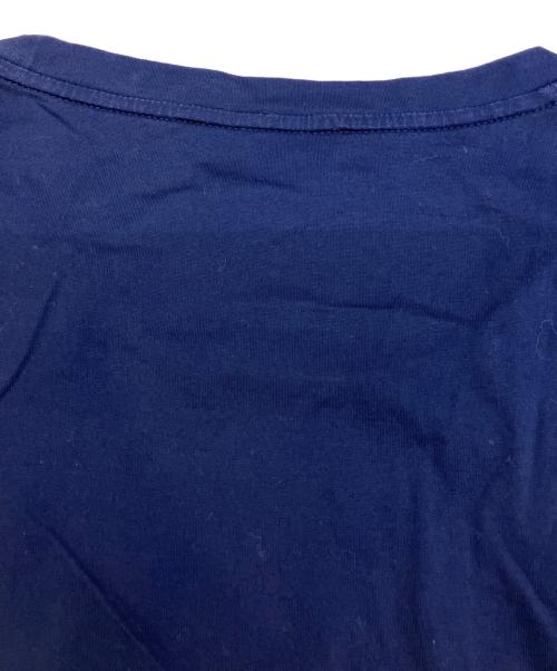 PRADA（プラダ）PRADA (プラダ) ポケットTシャツ ネイビー サイズ:XLの古着・服飾アイテム