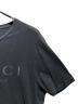 中古・古着 GUCCI (グッチ) ロゴプリントTシャツ ブラック サイズ:XL：15000円