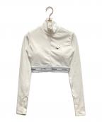 CLANE×MIZUNOクラネ×ミズノ）の古着「HALF ZIP LONG SLEEVE TOPS」｜ホワイト