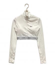 CLANE×MIZUNO（クラネ×ミズノ）の古着「HALF ZIP LONG SLEEVE TOPS」｜ホワイト