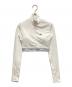 CLANE（クラネ）の古着「HALF ZIP LONG SLEEVE TOPS」｜ホワイト