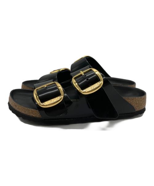 BIRKENSTOCK（ビルケンシュトック）BIRKENSTOCK (ビルケンシュトック) Arizona Big Buckle ブラック サイズ:22.5の古着・服飾アイテム