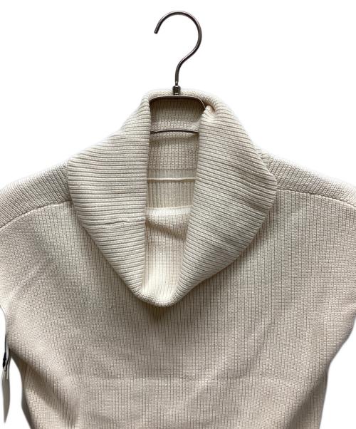 HER LIP TO（ハーリップトゥ）HER LIP TO (ハーリップトゥ) Drape Neck Sleeveless Knit アイボリー サイズ:Ｆ 未使用品の古着・服飾アイテム