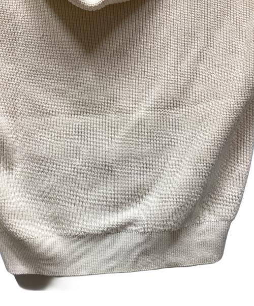 HER LIP TO（ハーリップトゥ）HER LIP TO (ハーリップトゥ) Drape Neck Sleeveless Knit アイボリー サイズ:Ｆ 未使用品の古着・服飾アイテム