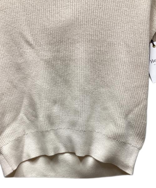 HER LIP TO（ハーリップトゥ）HER LIP TO (ハーリップトゥ) Drape Neck Sleeveless Knit アイボリー サイズ:Ｆ 未使用品の古着・服飾アイテム