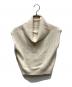 HER LIP TO（ハーリップトゥ）の古着「Drape Neck Sleeveless Knit」｜アイボリー