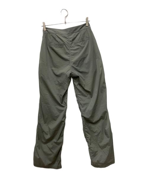 AMOMENTO（アモーメント）AMOMENTO (アモーメント) シアーストレートパンツ グレーの古着・服飾アイテム
