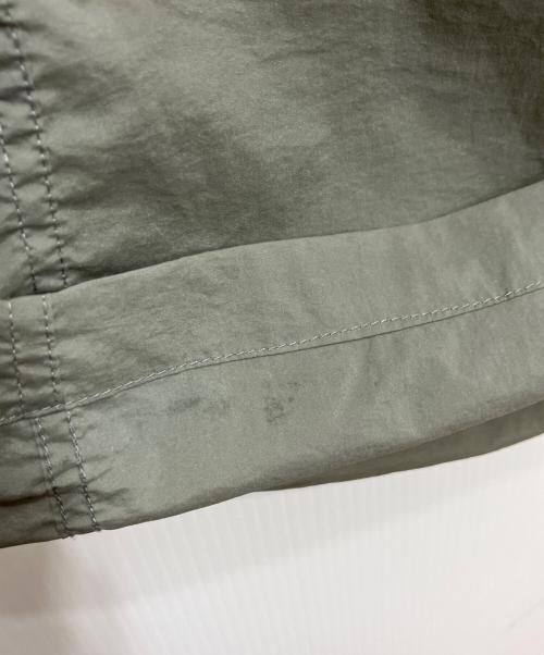 AMOMENTO（アモーメント）AMOMENTO (アモーメント) シアーストレートパンツ グレーの古着・服飾アイテム