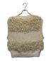 LEINWANDE (ラインヴァンド) Tweed Fringe Top ベージュ サイズ:free：7000円