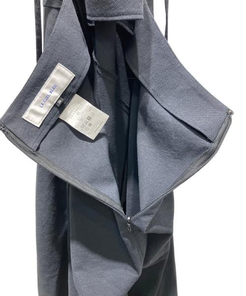 LE CIEL BLEU（ルシェルブルー）LE CIEL BLEU (ルシェルブルー) Maxi Apron Dress ブラック サイズ:36の古着・服飾アイテム