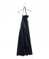 LE CIEL BLEU（ルシェルブルー）の古着「Maxi Apron Dress」｜ブラック