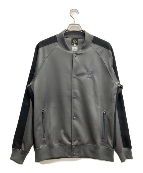 Needles（ニードルズ）Needles (ニードルズ) charcoal (チャコール) 別注 Snap Track Jacket グレー サイズ:Lの古着・服飾アイテム